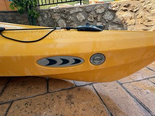 Kayak Prijon Capri Individual Rígido Amarillo
