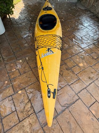 Kayak Prijon Capri Individual Rígido Amarillo