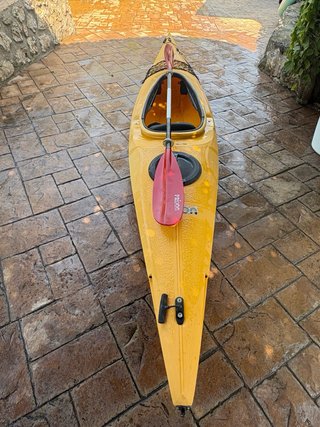 Kayak Prijon Capri Individual Rígido Amarillo