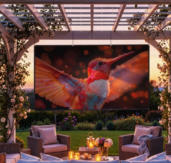 Schermo per proiezione manuale 120" 16:9 HD 4K