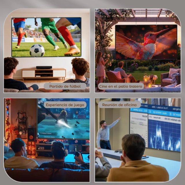 Schermo per proiezione manuale 120" 16:9 HD 4K