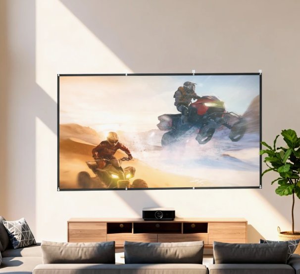Schermo per proiezione manuale 120" 16:9 HD 4K