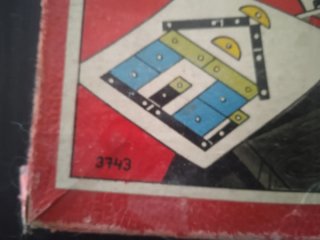 Scatola originale I N.G.A. giocattoli anni 40-50