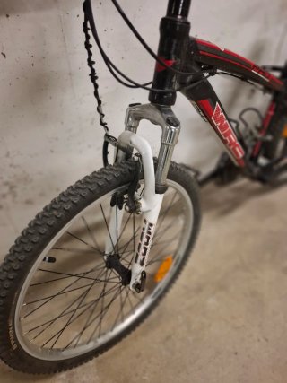 Bici Montaña CONOR WRC PRO Negra/Roja