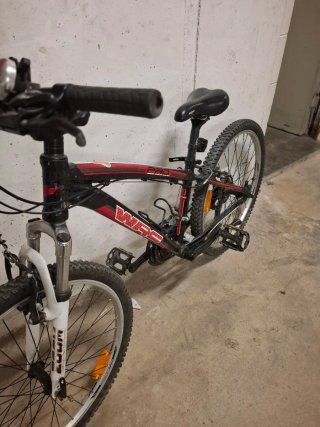 Bici Montaña CONOR WRC PRO Negra/Roja