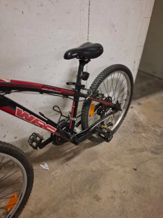 Bici Montaña CONOR WRC PRO Negra/Roja