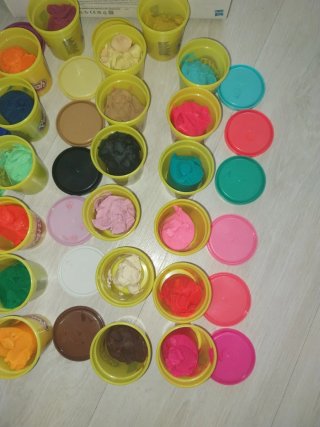 20 botes plastilina Play-Doh
