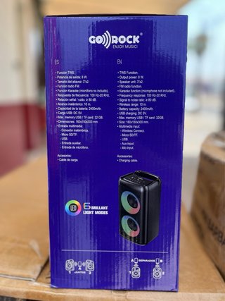 Altavoz Portátil GR-62 Wireless