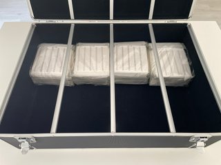 2 Maletas Porta CDs/DVDs para 1000 Unidades