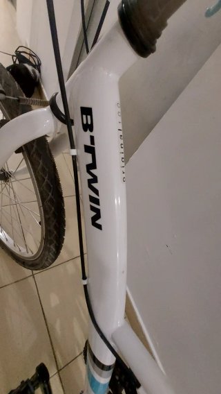 Bicicleta Btwin Original 100 Blanca