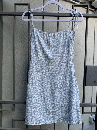 Vestido corto de flores