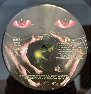 Vinilo Barón Rojo - Desafío