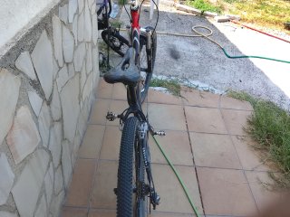 Bicicleta de Montaña Target Negra/Roja