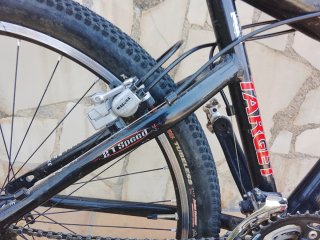 Bicicleta de Montaña Target Negra/Roja