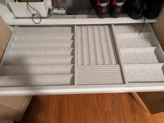 Joyero Ikea Gris