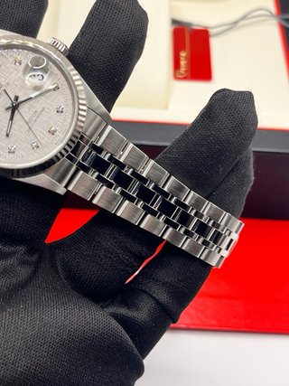 Tudor Prince Date-Day 76214 Linen Diamonds | Full