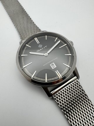 Reloj Gant Negro y Plateado
