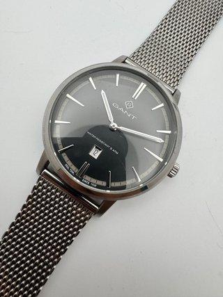 Reloj Gant Negro y Plateado