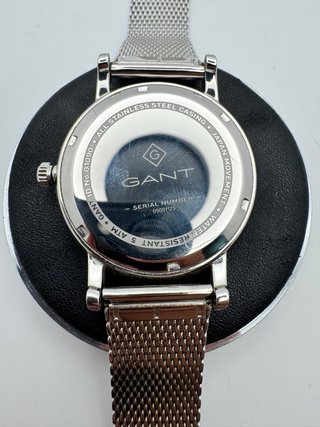 Reloj Gant Negro y Plateado