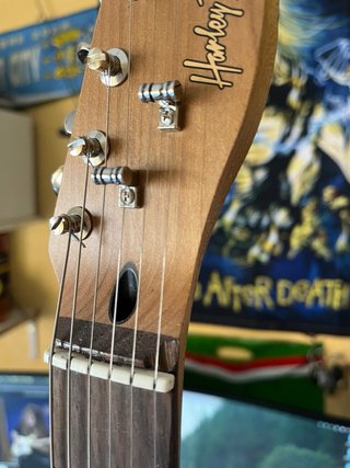 Harley Benton TE-62DB Tremolo BK Guitarra Eléctric