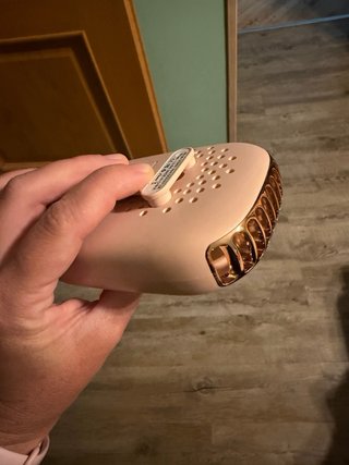 Ventilatore portatile ricaricabile beige