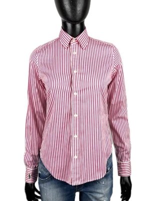 Ralph Lauren Camicia Donna Taglia S Righe Cotone