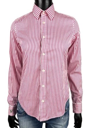 Ralph Lauren Camicia Donna Taglia S Righe Cotone