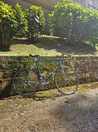 Bicicleta Clásica Azul
