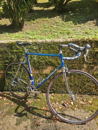 Bicicleta Clásica Azul