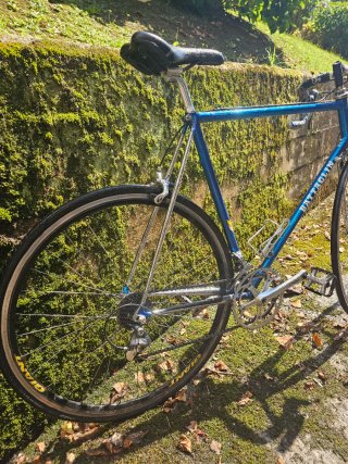 Bicicleta Clásica Azul