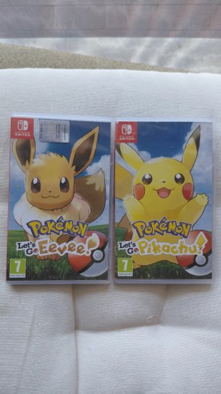 Pokemon Let's Go Pikachu & Eevee Switch