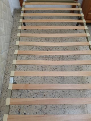 Somier lamas 90x180cm con patas