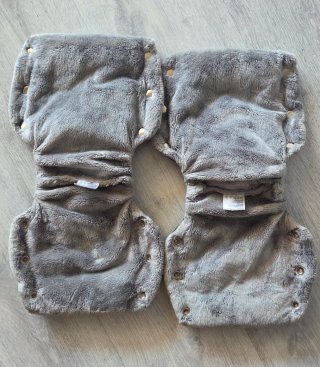 Manoplas para silla de paseo negras