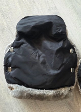 Manoplas para silla de paseo negras