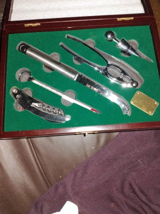Set de herramientas para vino (precio...)