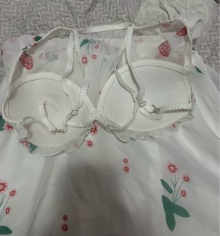 Camisón mujer fresas y flores