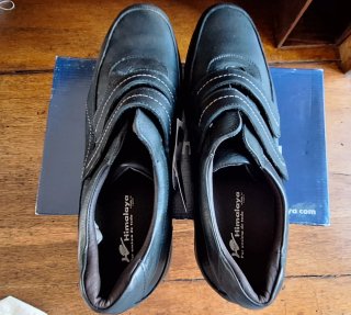 Scarpe uomo Himalaya Air System Tg 45 Pelle Nere