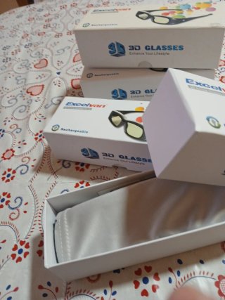 Gafas 3D Excelvan Recargables para TV