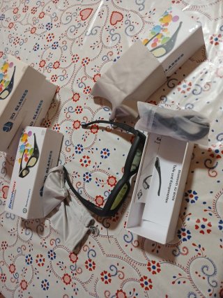 Gafas 3D Excelvan Recargables para TV