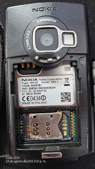 Nokia N80 Nero