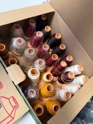 Lote 20 conos nylon hilos varios colores