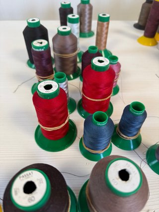 Lote 20 conos nylon hilos varios colores