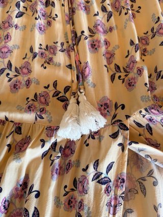 Falda larga verano floral