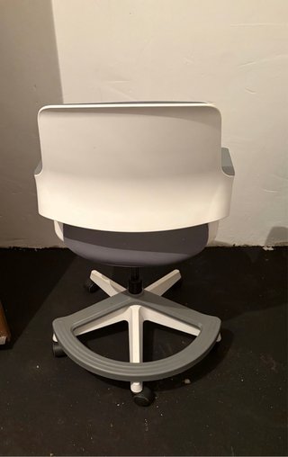 Silla giratoria infantil hjh OFFICE gris