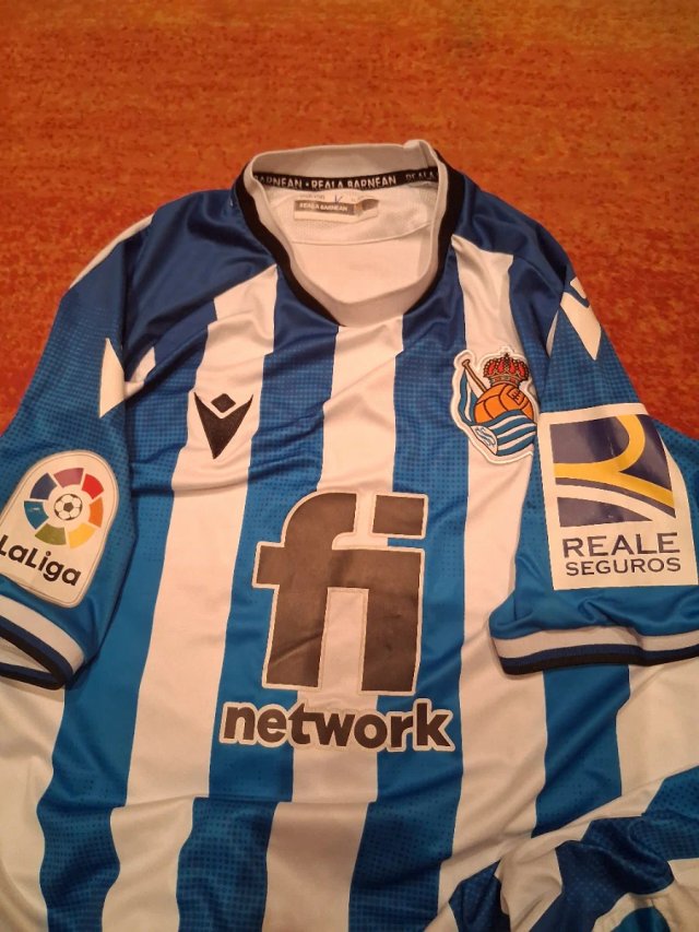 Camiseta Real Sociedad Sorloth Match Worn