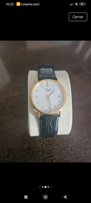 Reloj Longines Oro y Negro