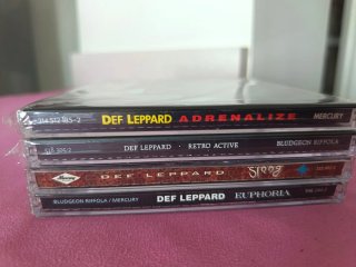 Cds Def Leppard a 6 la unidad
