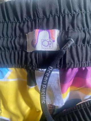 Shorts mujer estampado multicolor