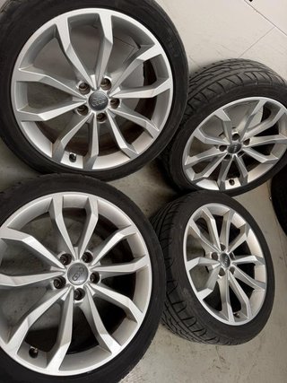 Juego Llantas 18 pulgadas originales Audi 5x112
