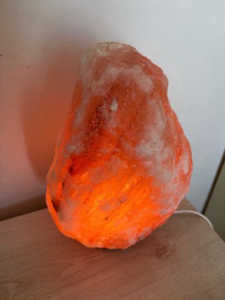 Lampada di sale rosa